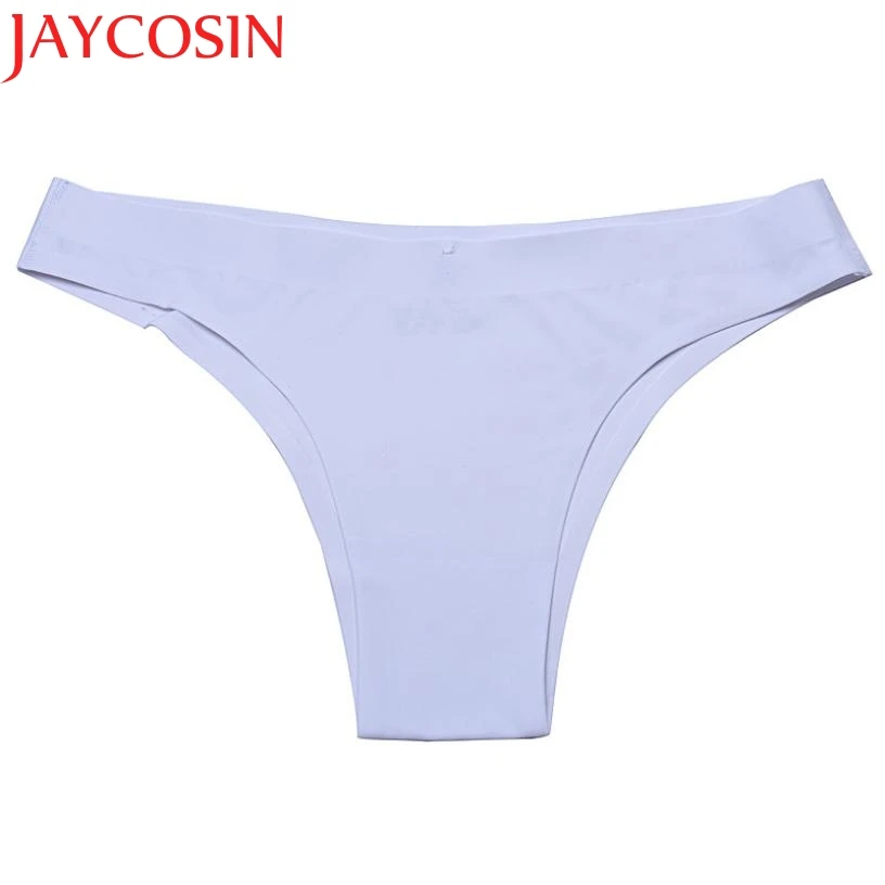Женские невидимые трусы JAYCOSIN бесшовные трусики из спандекса с заниженной талией