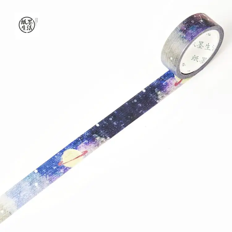 Красочные Dreamy Sky Васи клейкие ленты клейкая маскирующая лента DIY декоративные стикеры канцелярские товары - Цвет: F