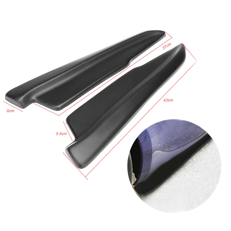 Универсальный Автомобильный задний бампер 2 шт. защита от брызг для губ