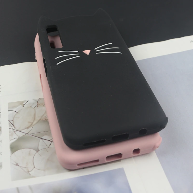 Силиконовый чехол с милыми 3d рисунками для Samsung Galaxy A71 A51 A31 A50 A70 A30s A20 A10 A8 2018 чехлы
