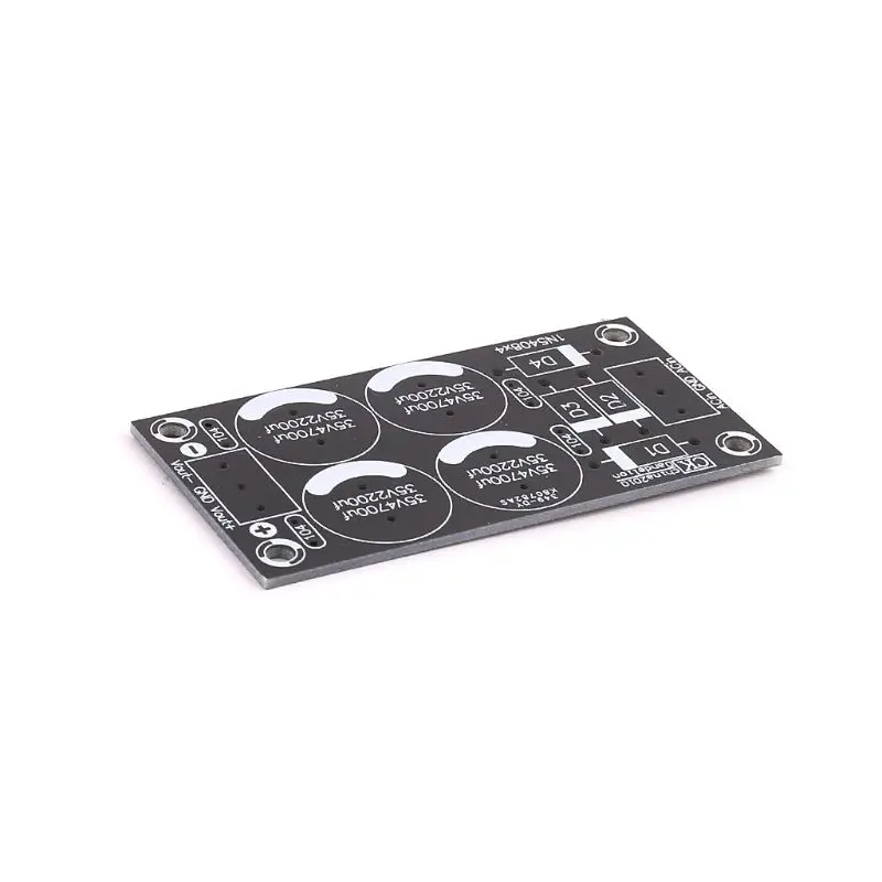 1 pcs Dual Power Rectifier Filter Board PCB 4700uf 35V 2200uf for amplifier power supply adapter | Обустройство дома