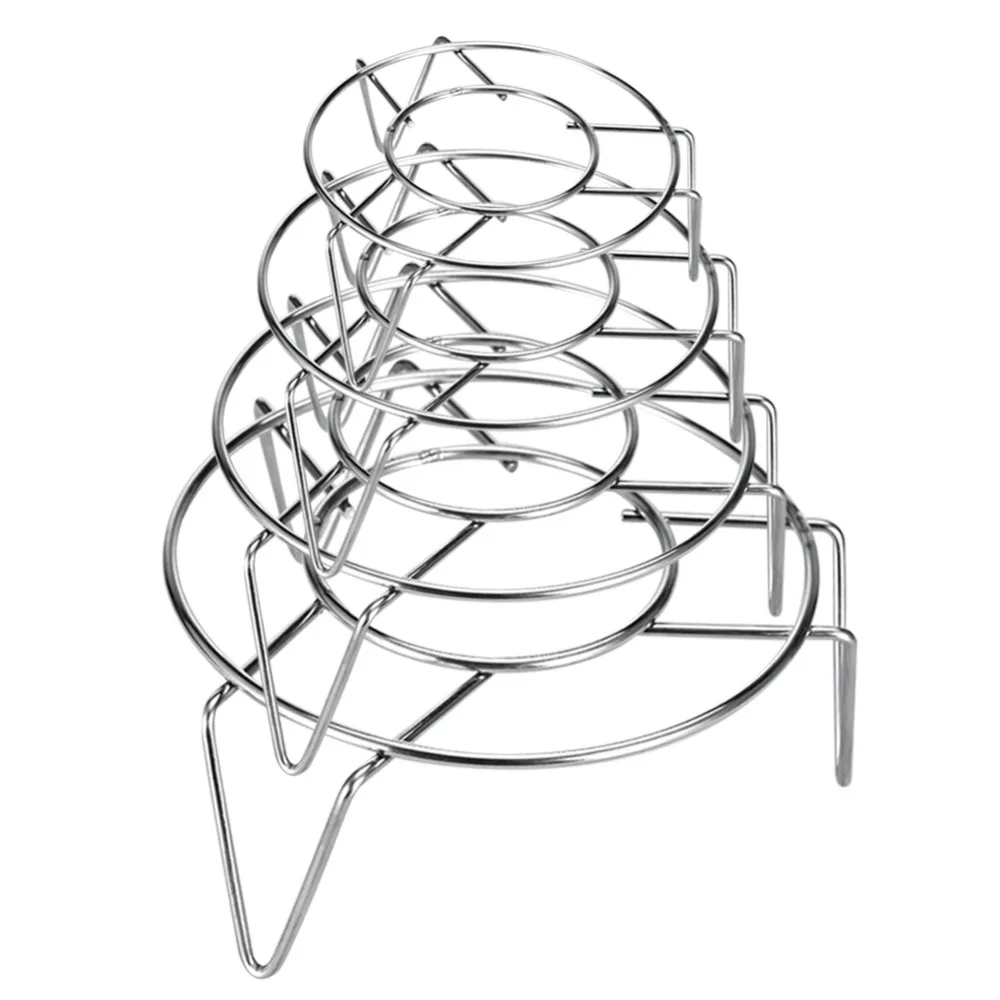 4 размера Пароварка из нержавеющей стали Стойка многоцелевой паровой лоток