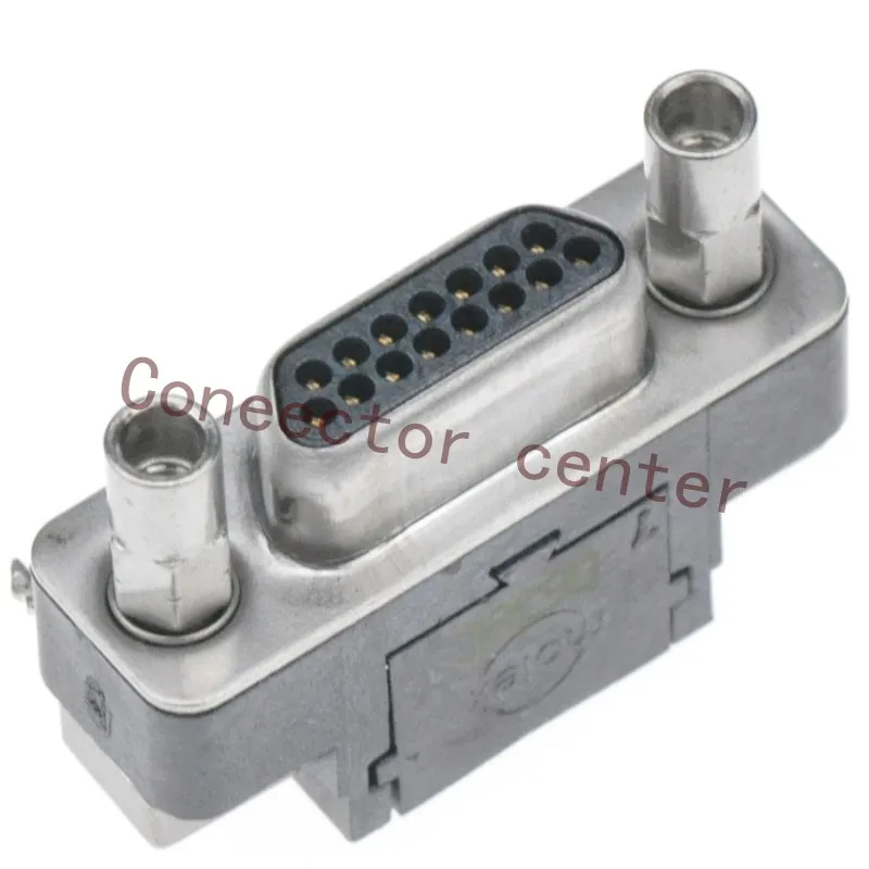 Разъем D Sub штыри с 15 позициями крепления панели сквозное отверстие прямоугольный