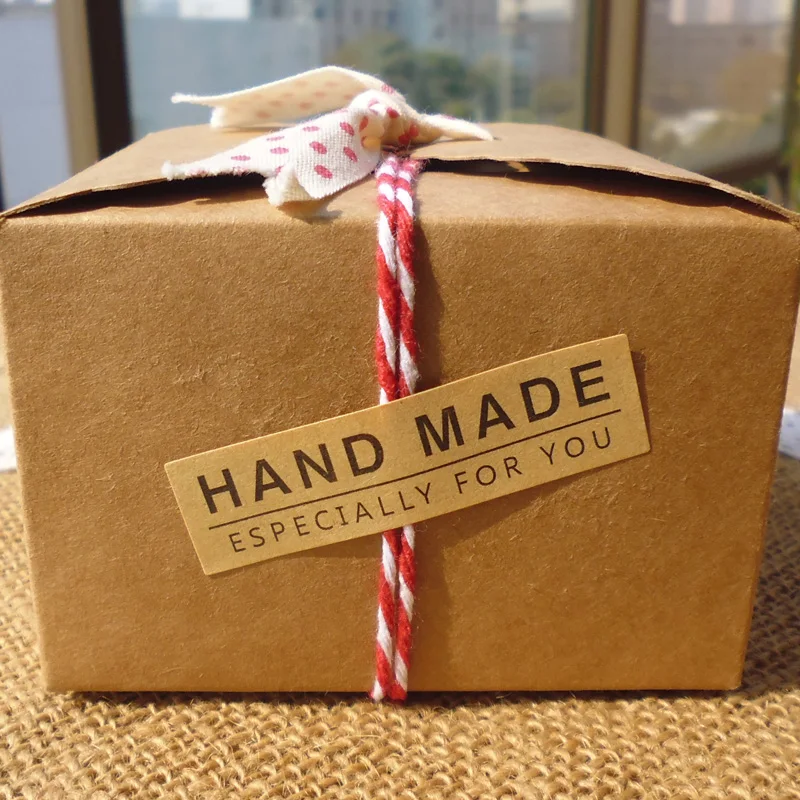 120 шт. многофункциональные наклейки ручной работы из крафт-бумаги | Дом и сад