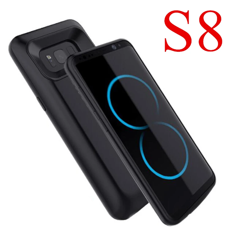 Для samsung Galaxy S8 Батарея случае 5000 мАч модное зарядное устройство чехол для s8