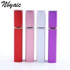 Nbyaic 1 шт. Новое поступление, портативная дорожная мини-бутылка для духов 12 мл, вапорайзер, 6 цветов, флаконы для распылителя, чехол для ароматизатора