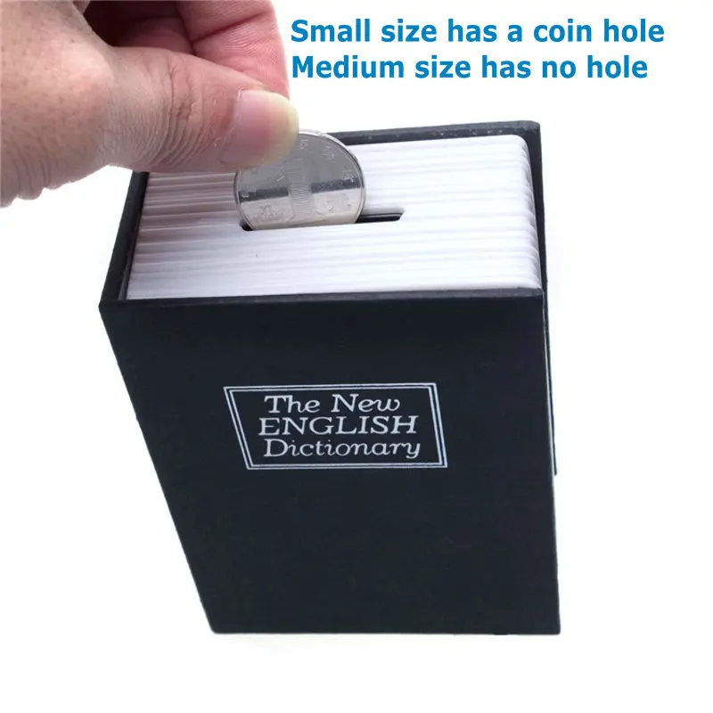 Записная книжка секретный сейф замок для хранения наличных денег ювелирных