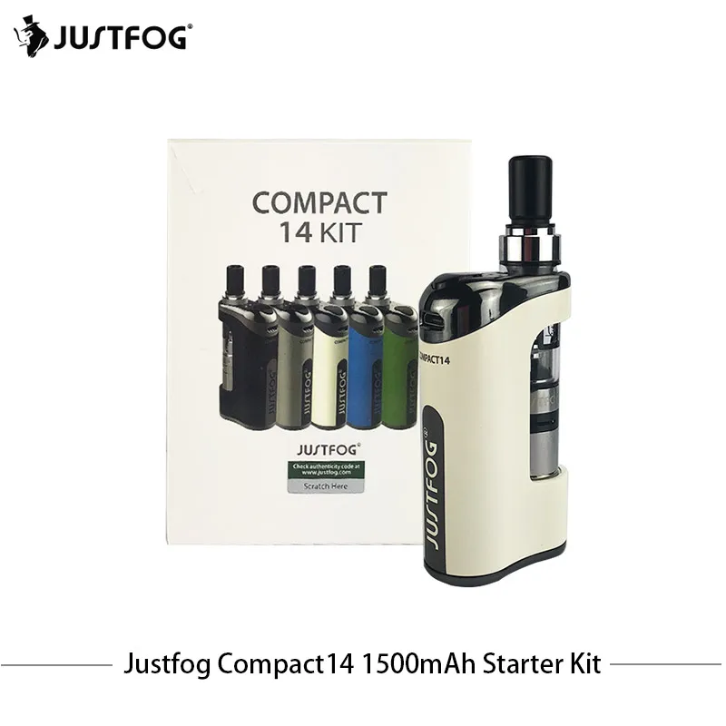 Новое поступление JustFog Compact 14 Kit Compact14 электронная сигарета испаритель комплект с