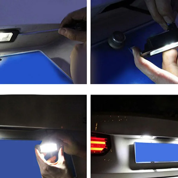 Автомобиль 18 Smd Led Освещение номерного знака свет номерного знака для Medes Mercedes W204 W221 W212 W216