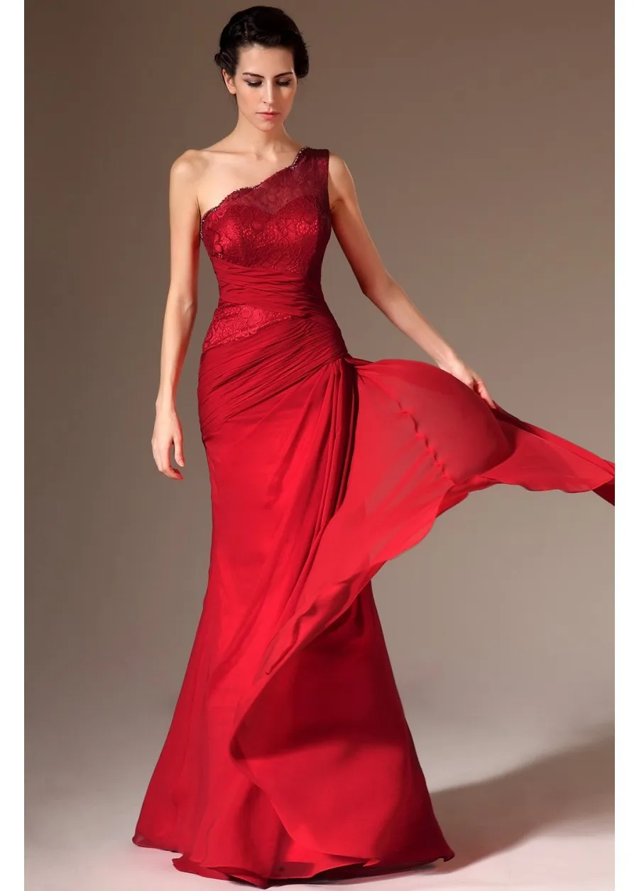 Vestido de renda/Вечерние платья на одно плечо новинка 2018 года модные пикантные женские