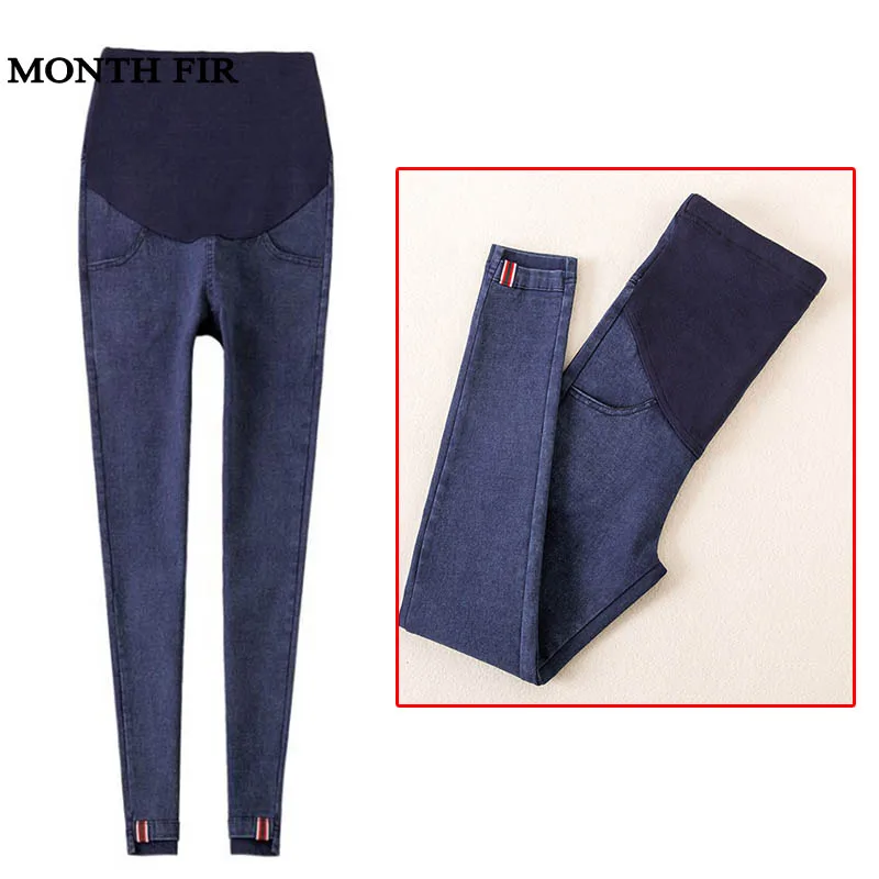 

Pregnant Black Pants Slim fit Maternity jeans Pregnancy Women Wear Leggings Maternity Clothing pantalones premama NEW