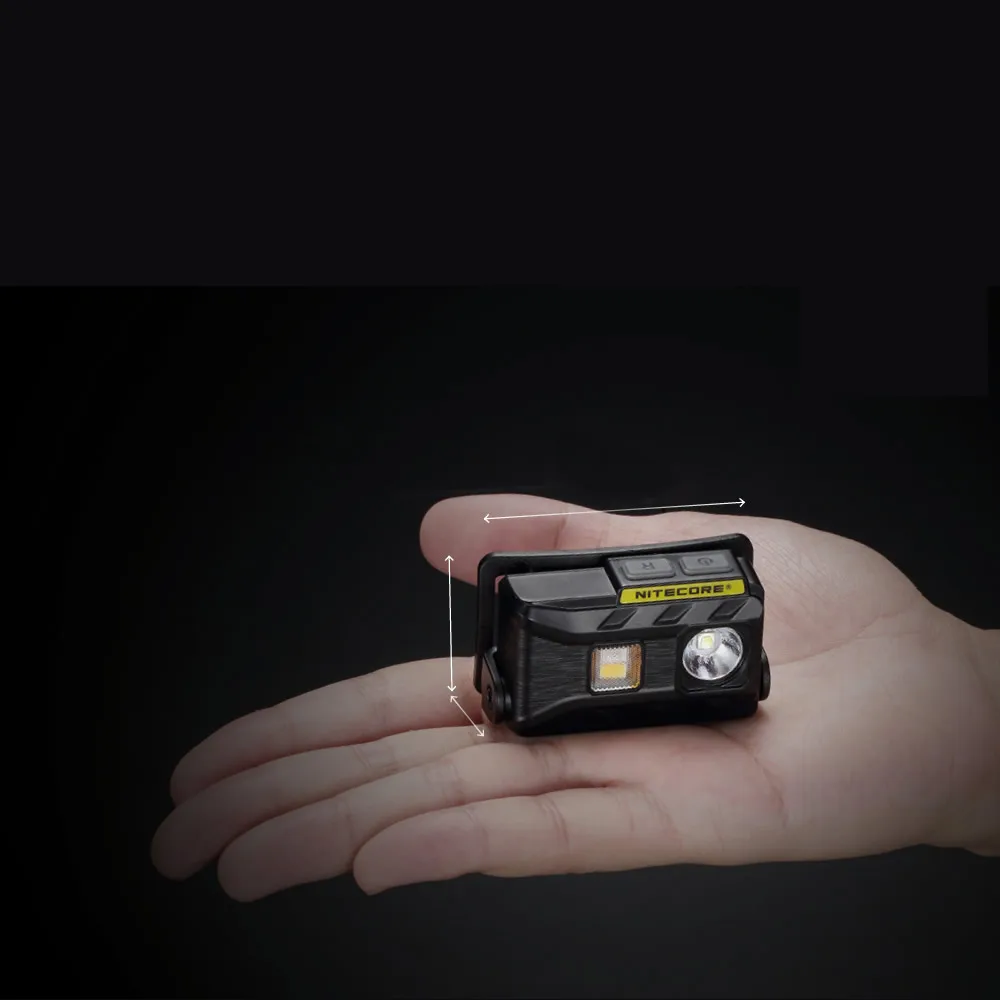 Бесплатная доставка Nitecore NU25 Перезаряжаемые фары 360 лм 3x светодиодный Трехместный