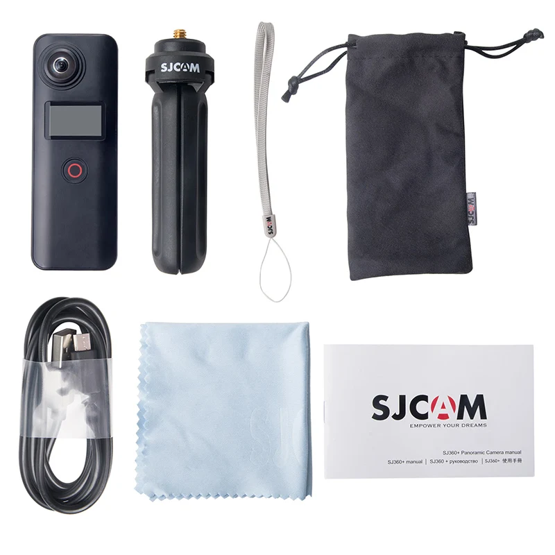 SJCAM SJ360 + Двойной объектив Портативный Мини Спорт действий Камера Wi Fi панорамный VR