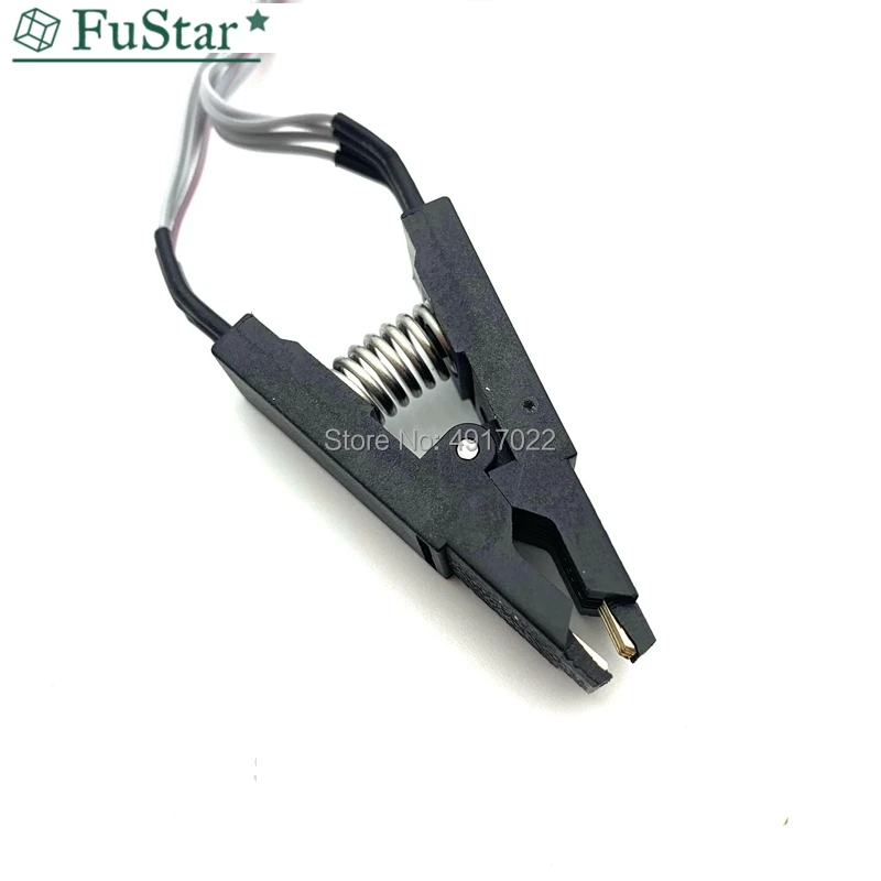 SOIC8 SOP8 DIP8 Формат Флэш чип зажим для проверки ИС разъем Adpter BIOS 24 25 93 USB программатор