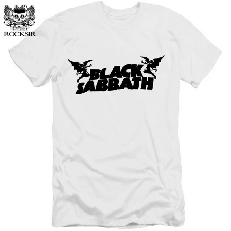 Rocksir Новая Черная Sabbath футболка рок Мужская wo s черные хлопковые футболки Homme хип