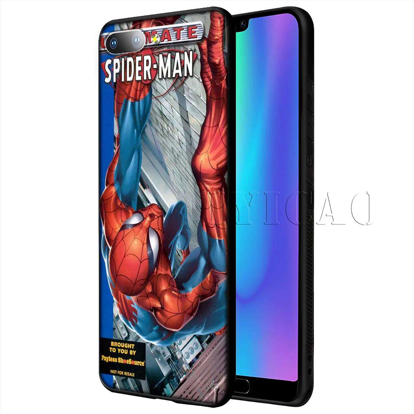 Мягкий чехол IYICAO для Huawei P20 Pro P10 P8 P9 P30 Lite Mini 2017 P Smart 2019 |