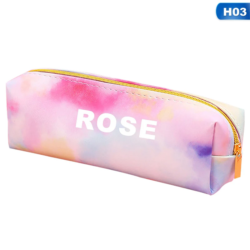 1 шт., принт с героями мультфильмов Kawaii, Kpop BLACKPINK из искусственной кожи чехол для хранения Организатор мешок ручки вентиляторы канцелярский подарок расходные материалы