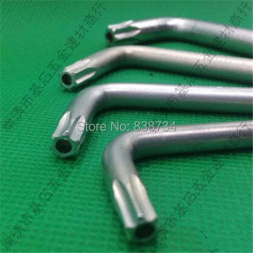 

50pcs alloy steel T20 L type torx hex key wrench spanner