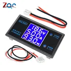 Цифровой вольтметр-амперметр, ваттметр с ЖК дисплеем, 0-50 в, 5 А, 250 Вт, измеритель напряжения и мощности, с монитором детектор напряжения, 12В, 24В, 36В