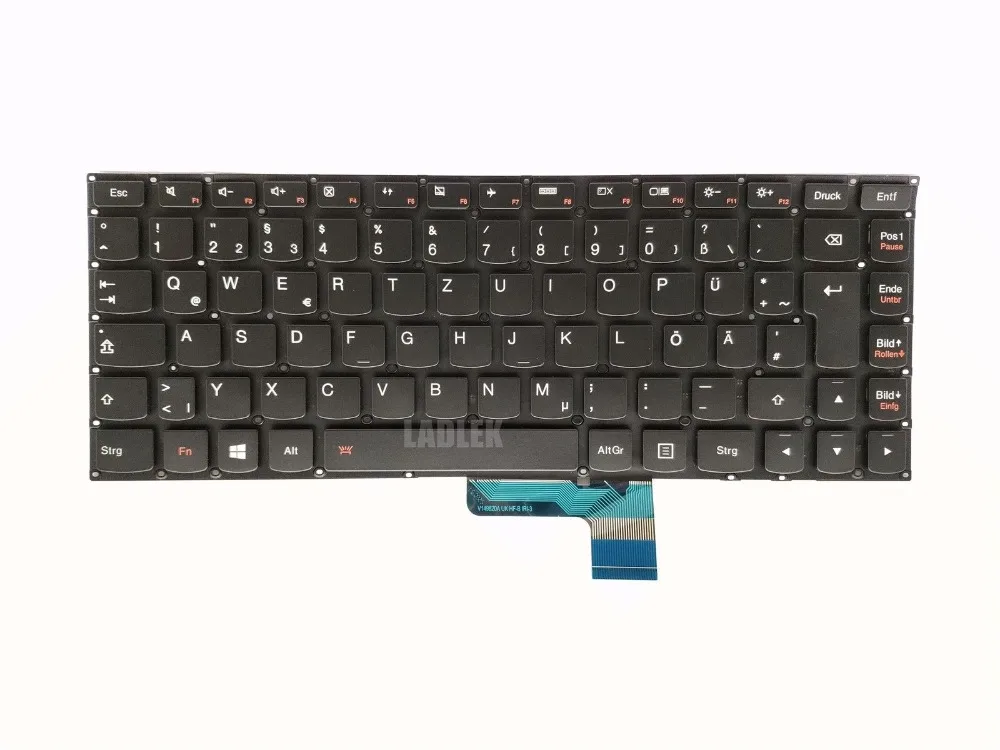 Deutsch подсветка для Lenovo Yoga 2 13(20344/20345/80DM/80DN)|Клавиатуры замены| |
