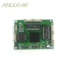 Промышленный Класс мини 345 порт полный гигабитный коммутатор для преобразования 101001000 Мбитс оборудование слабый ящик переключатель сетевой модуль