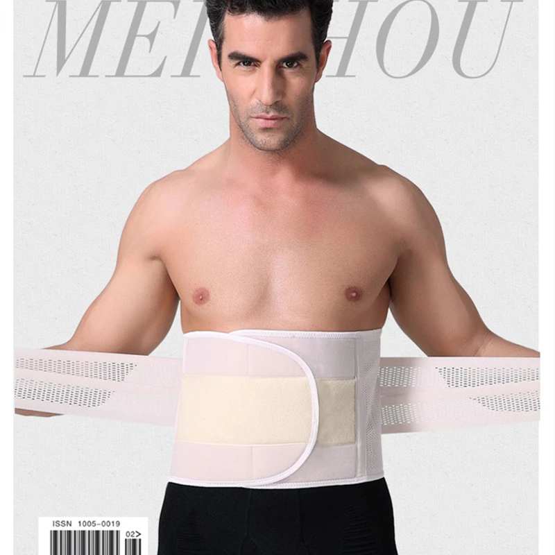 Мужчины Талия Живот Shaper Пояс сжигание жира для похудения мужчин талии Cincher