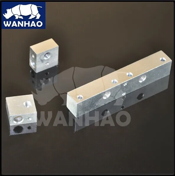 

WANHAO MK10 экструдер алюминиевый блок полный комплект