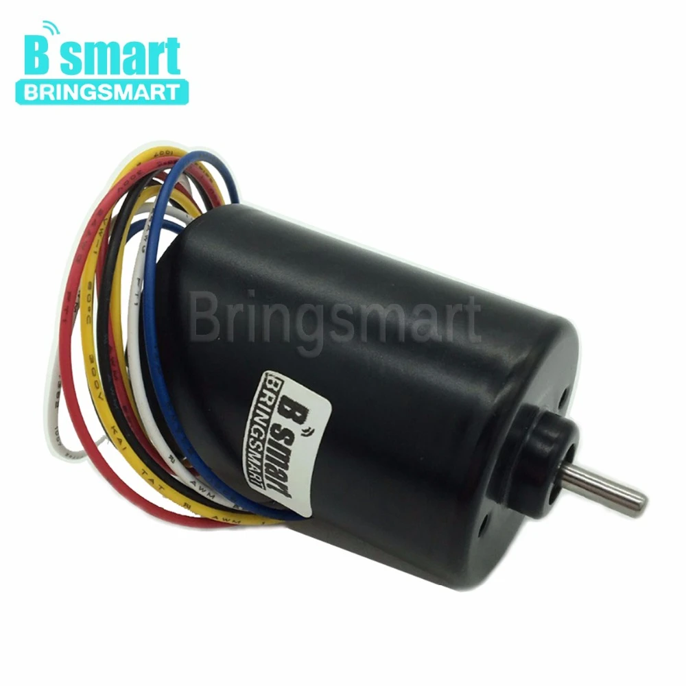 Bringsmart A3650 Высокое качество 12В высокоскоростной мотор 4000 8000 об/мин 24В DC