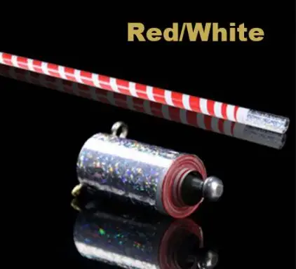 Red-White Появляющаяся палочка тростника палочка сцена Волшебные трюки игрушки-реквизиты Профессиональный волшебник Magia - Цвет: Red-White