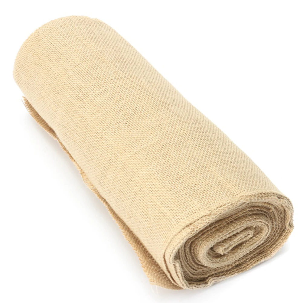 Hessian лента из мешковины для поделок винтажный Свадебный домашний декор DIY 30x275 см