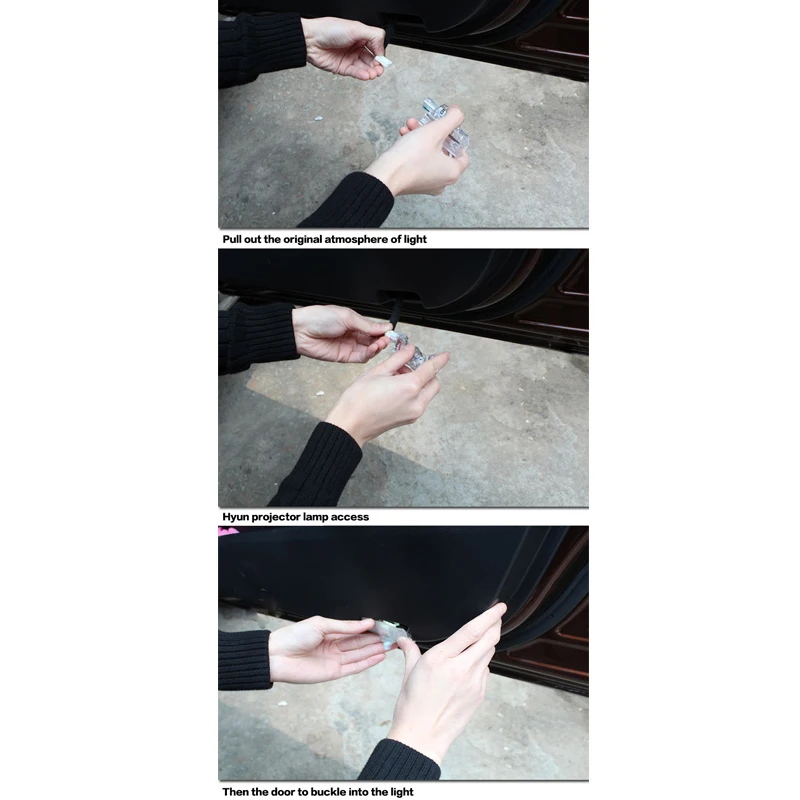 2X LED Автомобилей Любезно дверь лазерный проектор Логотип Призрак тень свет Для