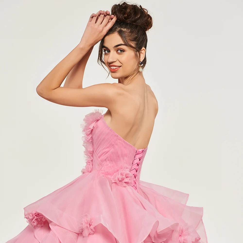 Бальное платье Dressv пышные платья Quinceanera милое принцессы на шнуровке с