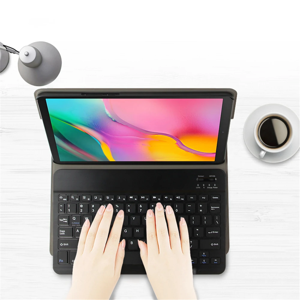 Планшет клавиатура для Samsung Galaxy Tab A 2019 SM T510 T515 10 1 дюймов магнитная Bluetooth