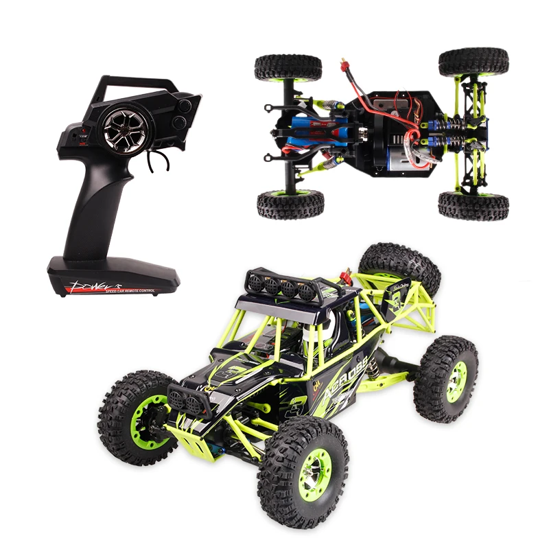 Высокое качество WLtoys 12428 автомобиль с дистанционным управлением 2 4G 1/12 4WD