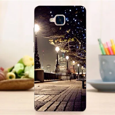 Чехол из мягкого ТПУ для Huawei honor 5c (без отпечатков пальцев) чехол России с
