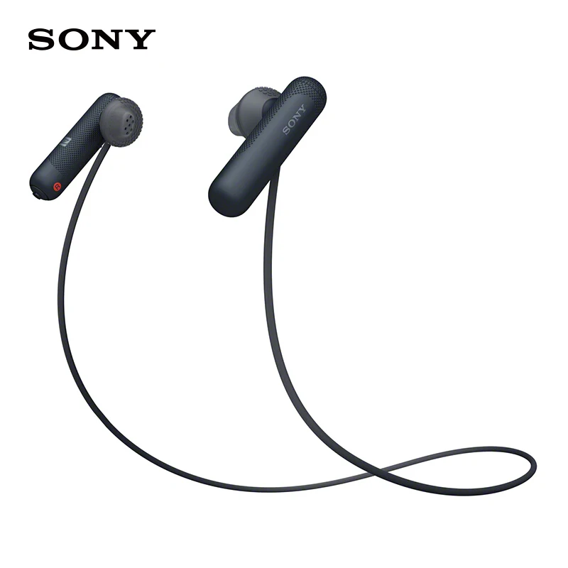 Оригинальный Sony WI SP500 In Ear Наушники Беспроводной Bluetooth гарнитуры воротник Шум