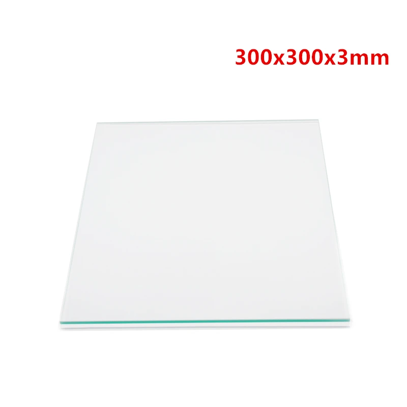 3D принтер 300x300x3 мм кровать из силикатного стекла для Reprap Prusa Мендель и серии AO Lulzbot