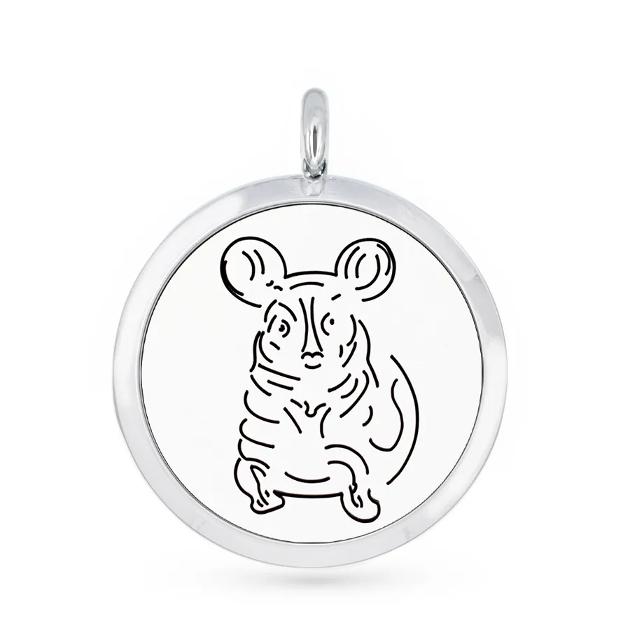 30 мм Рождественский олень собака крест Тай чи Кошка Лошадь ароматерапия духи