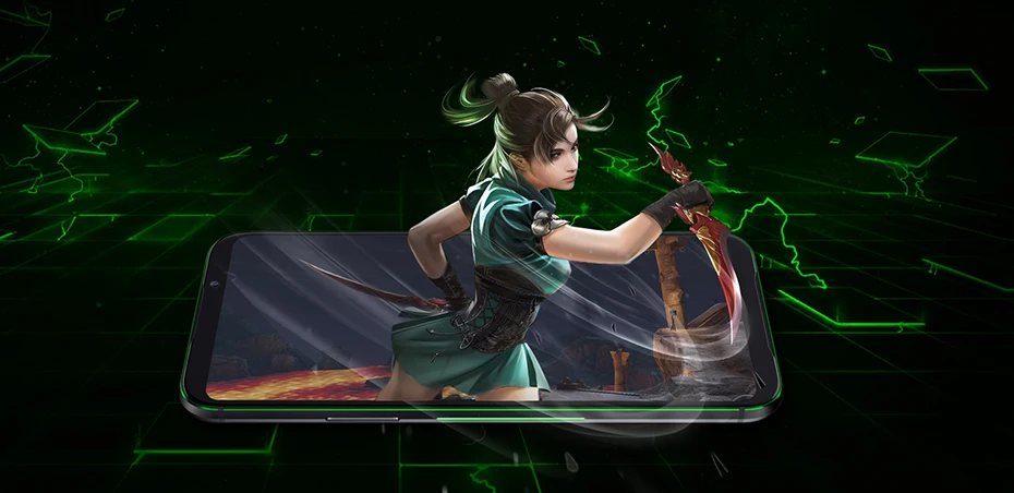 Игровой телефон Xiaomi Black Shark 2, 8 ГБ, 256 ГБ, смартфон, Восьмиядерный процессор Snapdragon 855, камера 6,39 дюйма, 48 МП, 19,5: 9, полный экран
