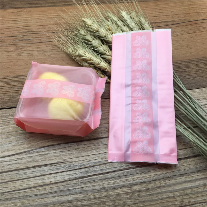 50 шт. Kawaii Butterfly Diy Mooncake Упаковочные пакеты пластиковые для печенья конфет шоколада