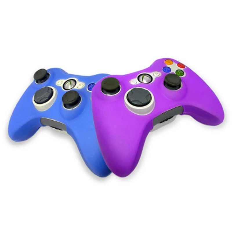 Прозрачный силиконовый чехол JIELI для XBOX 360 однотонный чехол|Чехлы| |