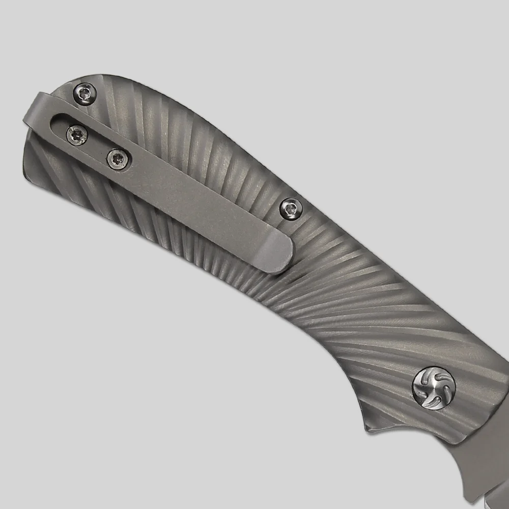 Kizer Лучшие ножи титановые edc лучший нож для выживания нож для охоты и кемпинга Ki3507 s35vn лезвие высокое качество ручной инструмент