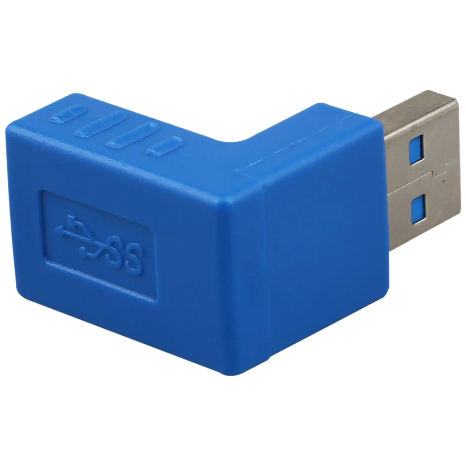 Новый 2 Pack USB 3 0 A папа к гнезду M/F 90 градусов угловой адаптер переходник