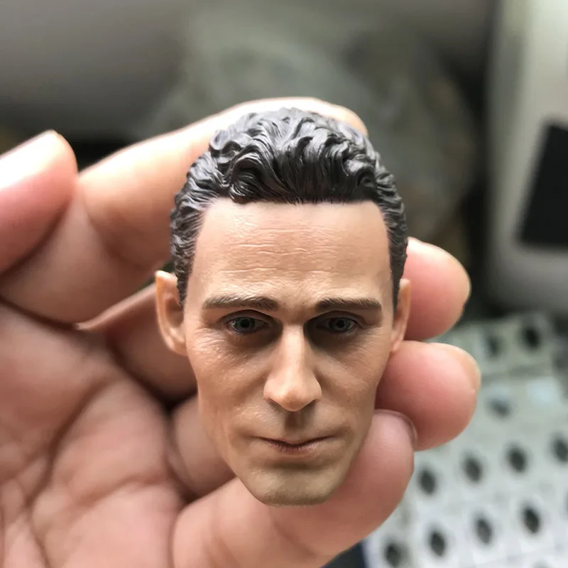 Масштаб 1/6 голова Raytheon Tom Hiddleston Loki для экшн фигурки 12 дюймов|Игровые и