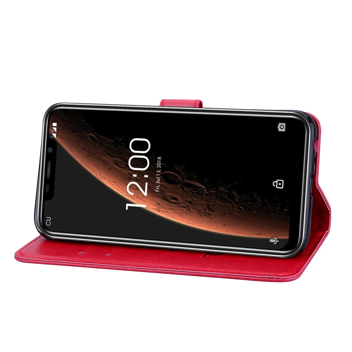 Чехол книжка Oukitel C13 Pro защитный чехол из искусственной кожи с подставкой для C15
