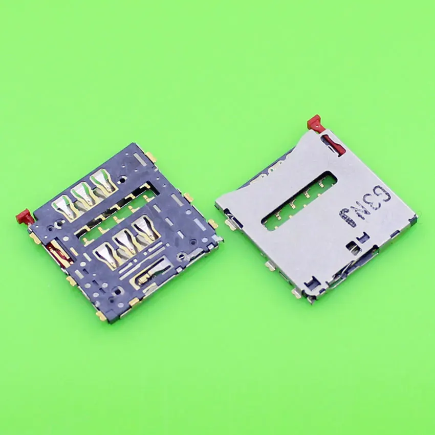 

2pcs Sim Card tray For Sony xperia Z2 L50W L50 D6503 D6502 Sim Card slot For Sony Z2 Sim card reader holder Replacement