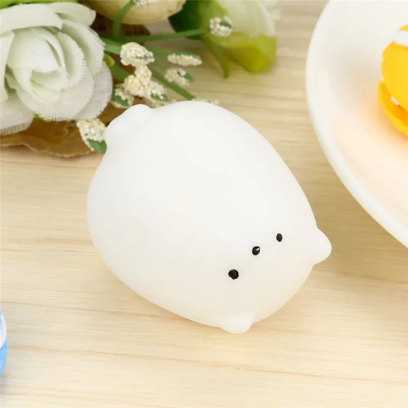 1 шт. милая мягкая кошка Mochi сжимаемая забавная восстанавливающая детская