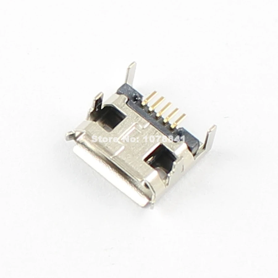 5шт микро Тип USB B Женский 5 Pin Штекерный разъем DIP 4 ножки | Обустройство дома