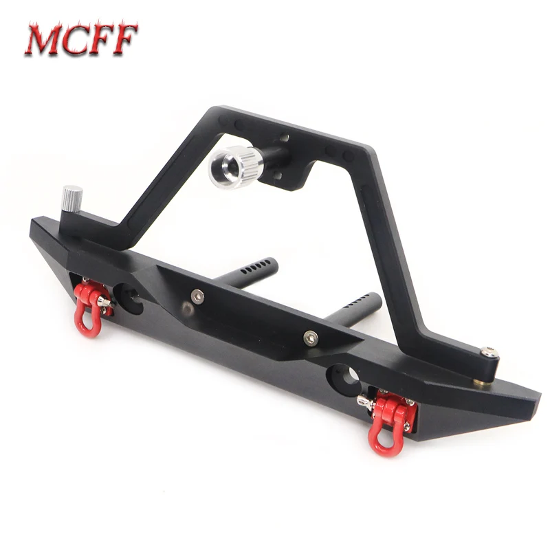 

TRX4 Metal Front and Rear Bumper for 1:10 RC Crawler SCX10 & SCX10 II 90046 90047 TRX-4