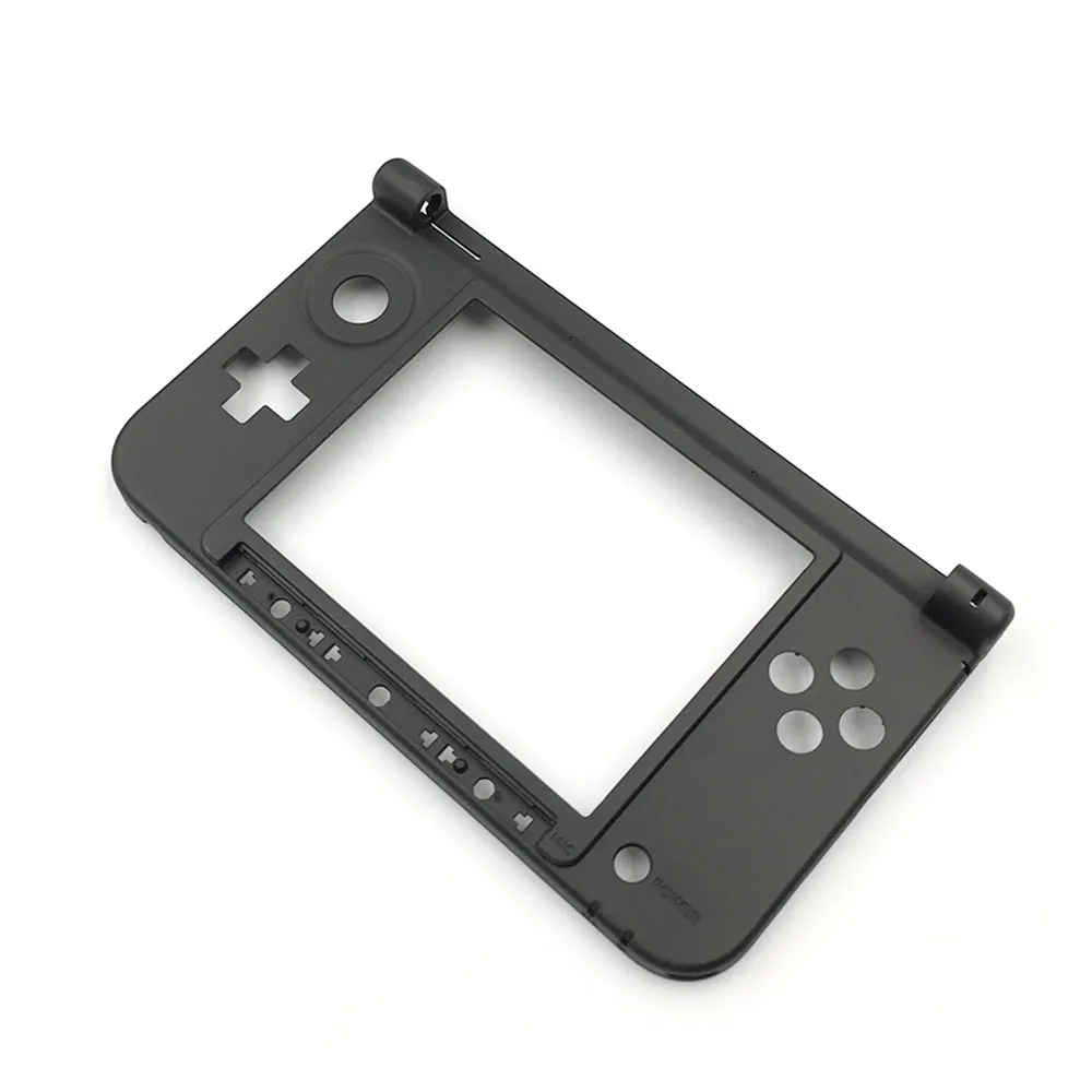 Запасные петли для Nintendo 3DS XL LL черная матовая Нижняя средняя оболочка корпуса|shell